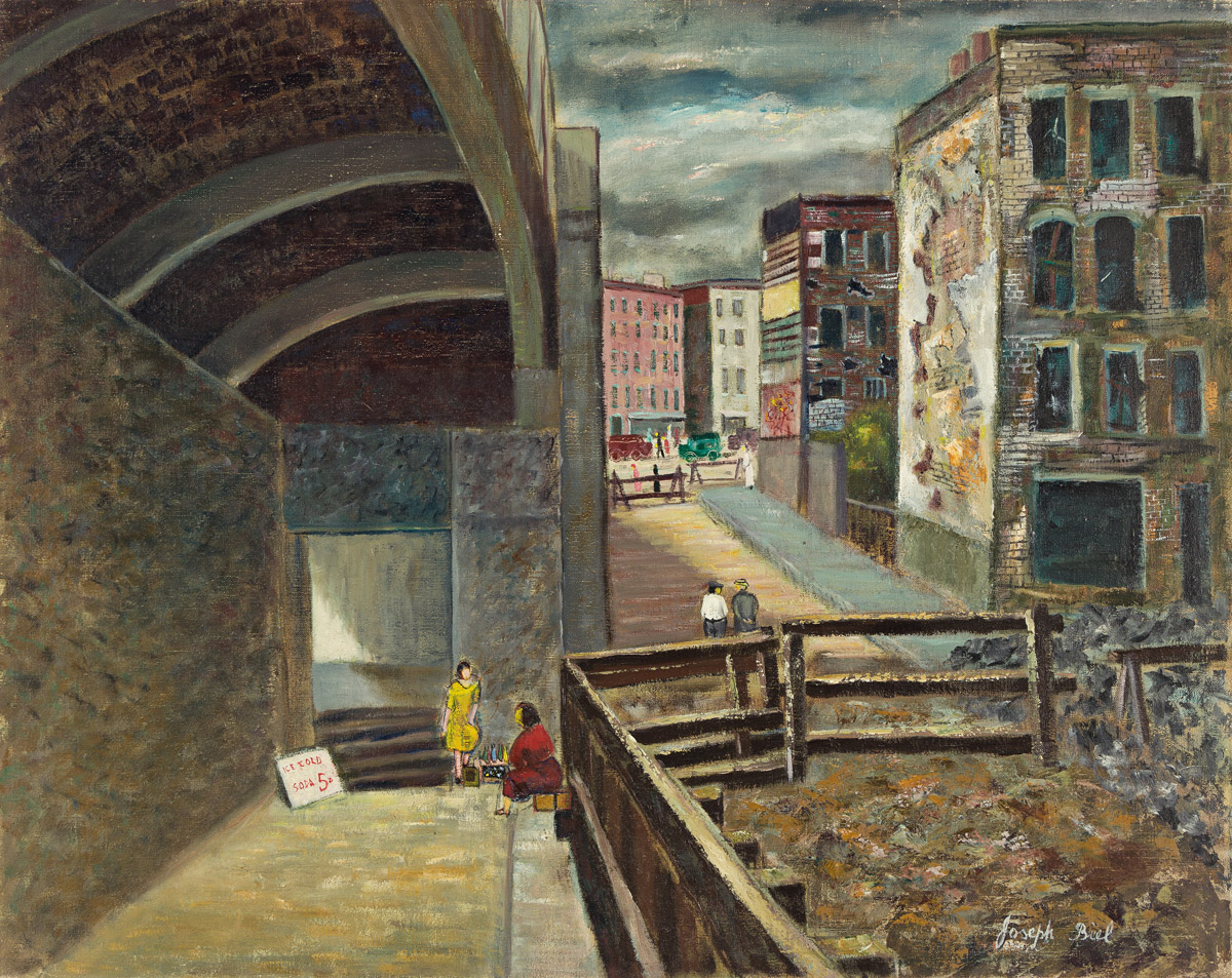 JOSEPH BIEL (1891-1943) Untitled, (New York City).